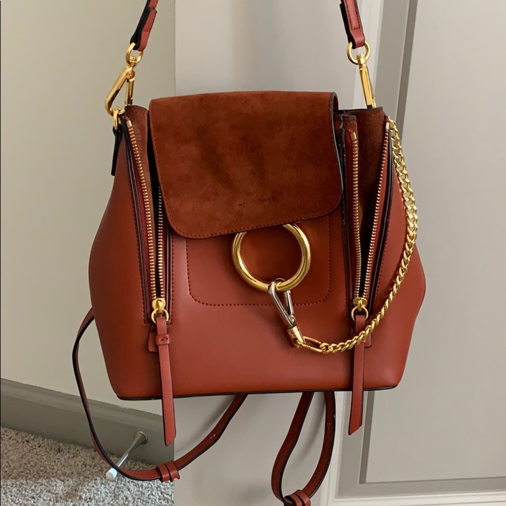 Tan Backpack